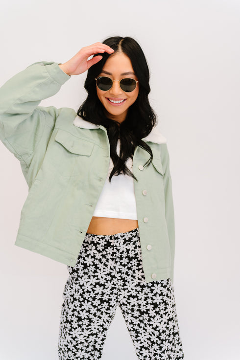 Wonderstruck Jacket // Sage